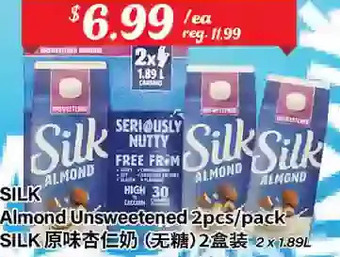 Btrust Supermarket Silk almond unsweetened offer