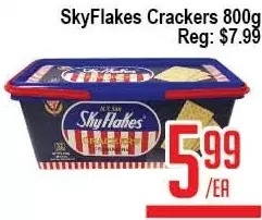 Skyflakes crackers