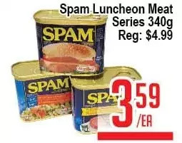 Skyland Foodmart Spam luncheon meat series offer