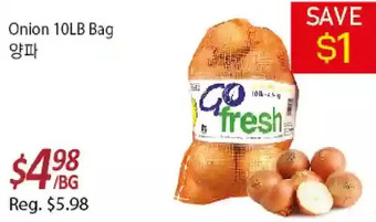 Galleria Supermarket Onion bag offer