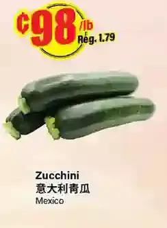 Btrust Supermarket Zucchini offer