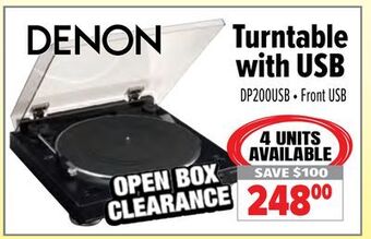 2001 Audio Video Turntable with usb offer
