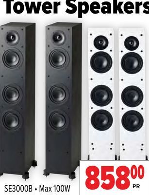 2001 Audio Video Tower speakers offer