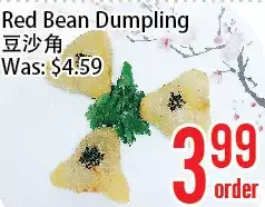 Bestco Food Mart Red bean dumpling offer