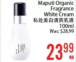 Bestco Food Mart Maputi organic fragrance white cream offer