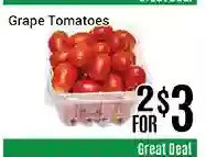 Nations Fresh Foods Grape tomatoes offer