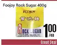 Nations Fresh Foods Foojoy rock sugar offer