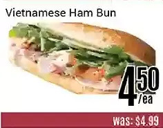 Nations Fresh Foods Vietnamese ham bun offer