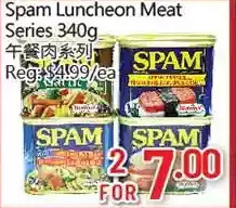Hong Tai Supermarket Spam luncheon meat series offer