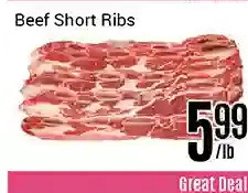 Nations Fresh Foods Beef short ribs offer