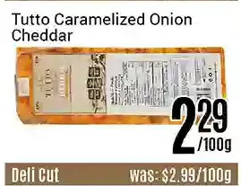Nations Fresh Foods Tutto caramelized onion cheddar offer