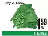 Nations Fresh Foods Baby yu choy offer