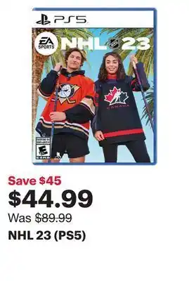 Best Buy Nhl 23 (ps5) offer