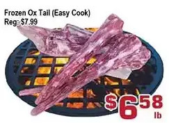 Top Food Supermarket Frozen ox tail offer