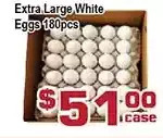 Top Food Supermarket Extra large white eggs offer