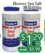 Ample Food Market Ekono+ sea salt offer