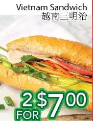 Ample Food Market Vietnam sandwich offer