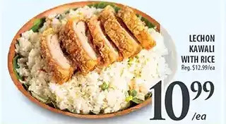 Al Premium Food Mart Lechon kawali with rice offer