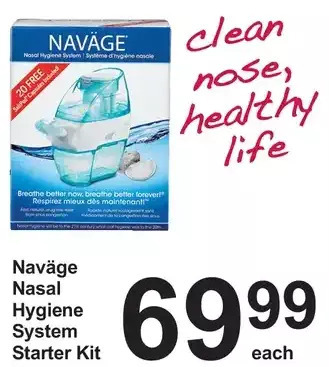 Pharmasave Navage nasal hygiene system starter kit offer