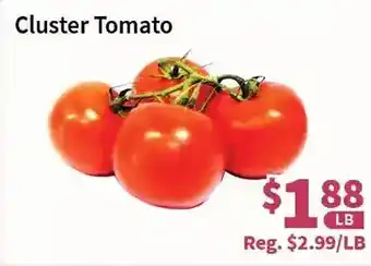 Blue Sky Supermarket Cluster tomato offer