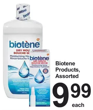 Pharmasave Biotene products offer