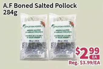 Blue Sky Supermarket A.f boned salted pollock offer