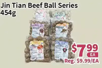 Blue Sky Supermarket Jin tian beef ball series offer