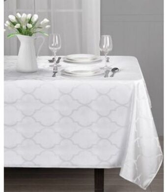 Beddington's *lauren taylor jacquard tablecloths (mp12) offer