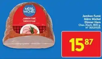 Walmart Dinner Ham 800 g offer
