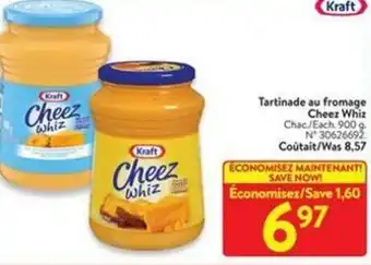 Walmart Cheez Whiz 900 g offer