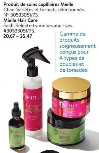 Walmart Mielle Hair Care offer