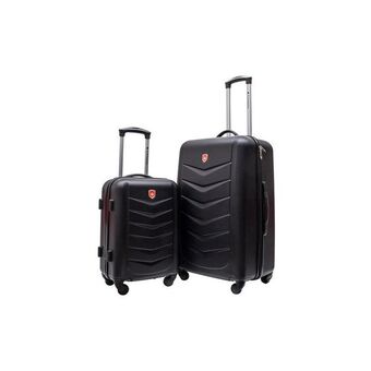 Best Buy Jetstream (canada collection) 26 inch and 18 inch hardside carry on 2 piece luggage set with spinner wheels lightweight abs s offer