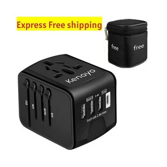 Best Buy Universal travel adapter all-in-one with usb and usb c international power adapter charger for au, us, uk, eu, 150+ countries offer