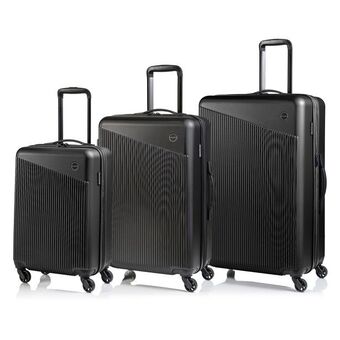 Best Buy Champs aspen collection light-weight abs hardcase 3 piece spinner set offer