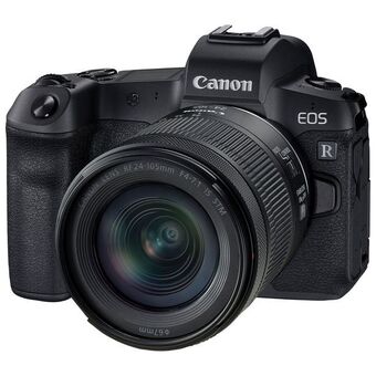 Best Buy Canon eos r full-frame mirrorless camera with 24-105mm is stm lens kit offer