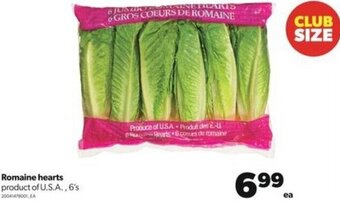 Real Canadian Superstore Romaine Hearts offer