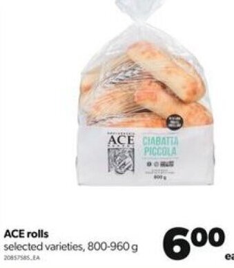 Real Canadian Superstore ACE Rolls 800-960 g offer
