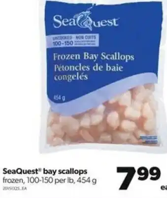 Real Canadian Superstore SeaQuest® Bay Scallops 454 g offer
