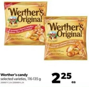 Real Canadian Superstore Werther's Candy 116-135 g offer