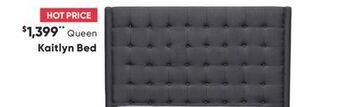 Sleep Country Kaitlyn bed offer