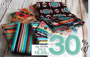 Fabricville Spirit trail offer