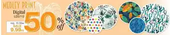 Fabricville Medley print digital offer