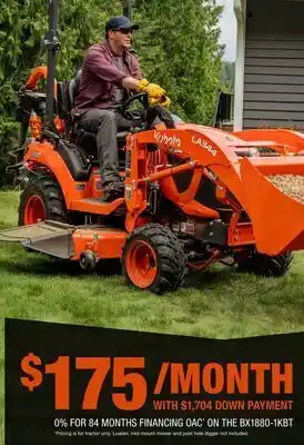 Kubota Canada Bx80 offer