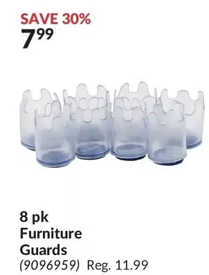 Princess Auto 8 pk furniture guards offer