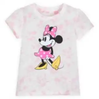 Disney Store Minnie mouse allover fashion t-shirt for girls offer