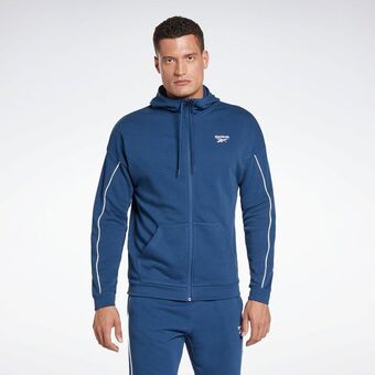 Reebok Workout ready piping zip-up sweatshirt offer