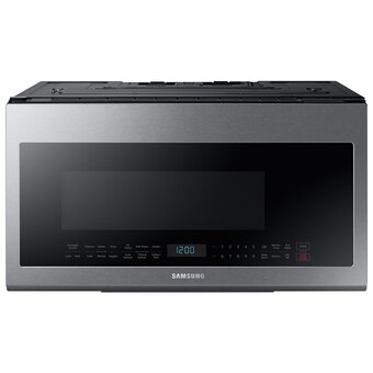 Best Buy Samsung over-the-range microwave - 2.1 cu. ft. - stainless steel offer