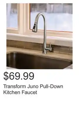 Costco Transform juno pull-down kitchen faucet offer