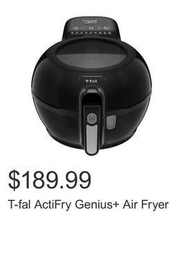 Costco T-fal actifry genius+ air fryer offer