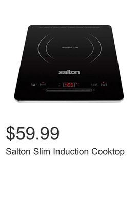 Costco Salton slim induction cooktop offer